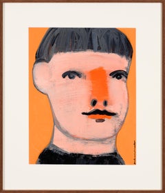 Portrait with red nose