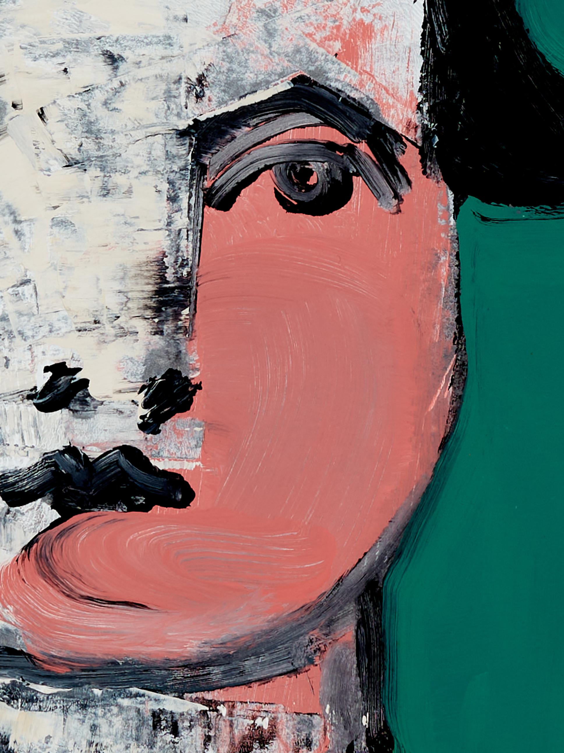 Stasia - Painting Contemporaneo di Paulina Archambault