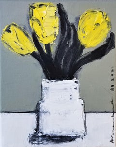 Yellow Tulips, Original Painting