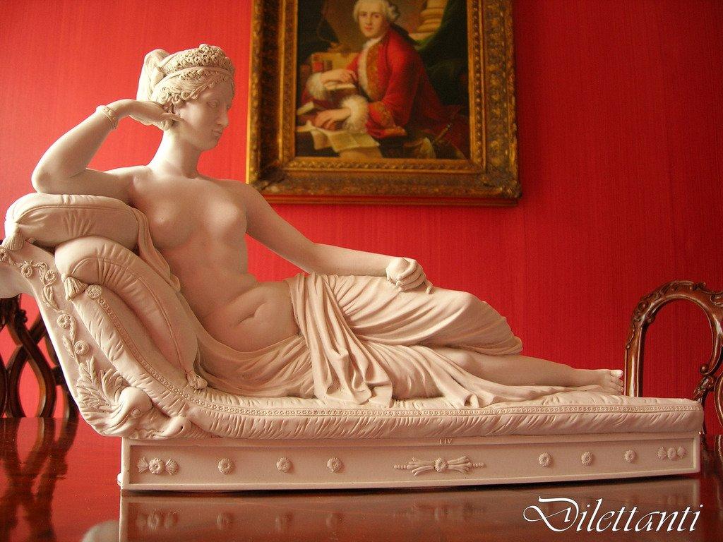 Paulina Borghese Marble Sculpture, 20th Century For Sale 2
