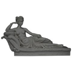 Escultura de mármol de Paulina Borghese, siglo XX