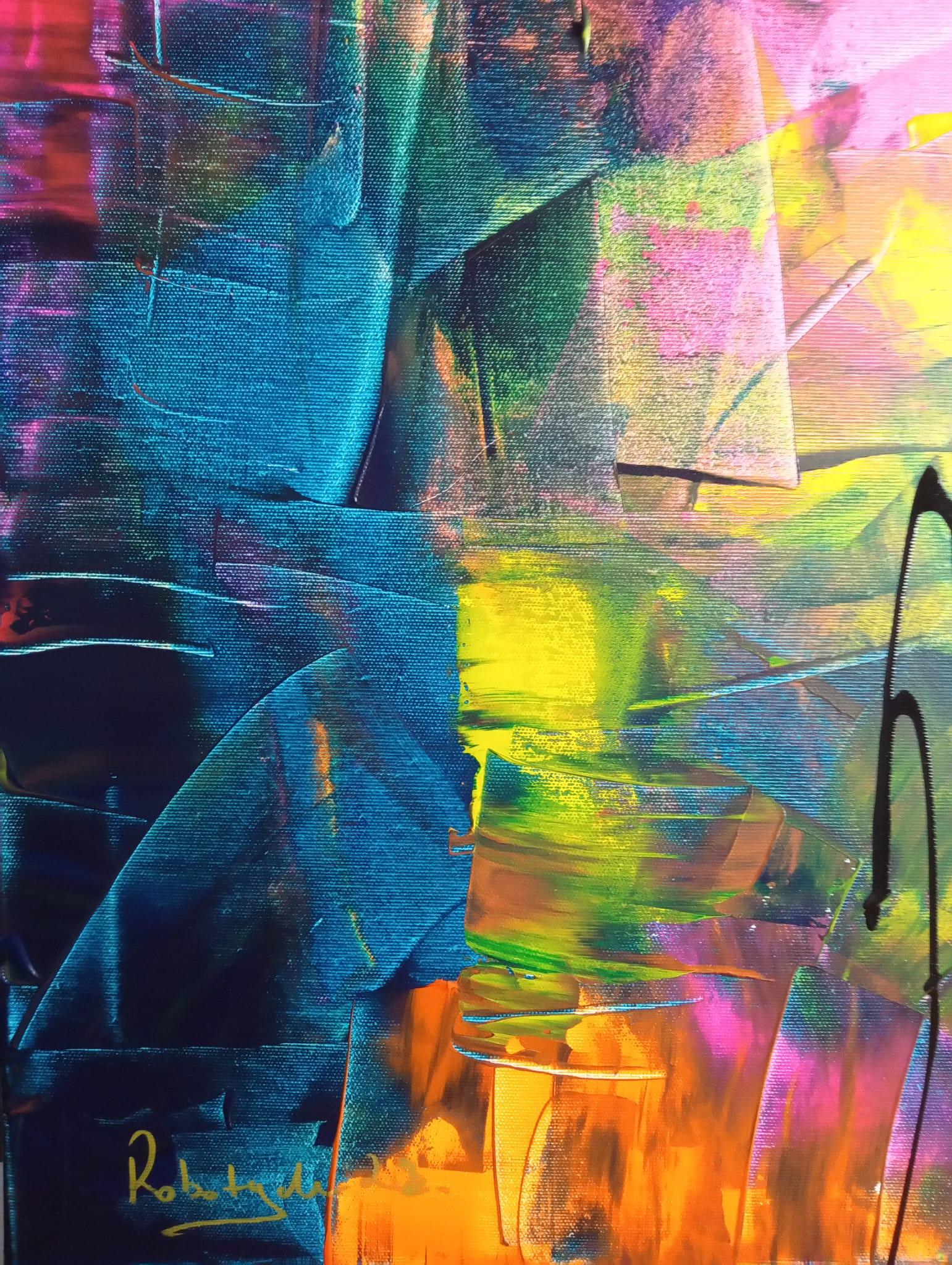 Freedom - Painting by Paulina Robotecka