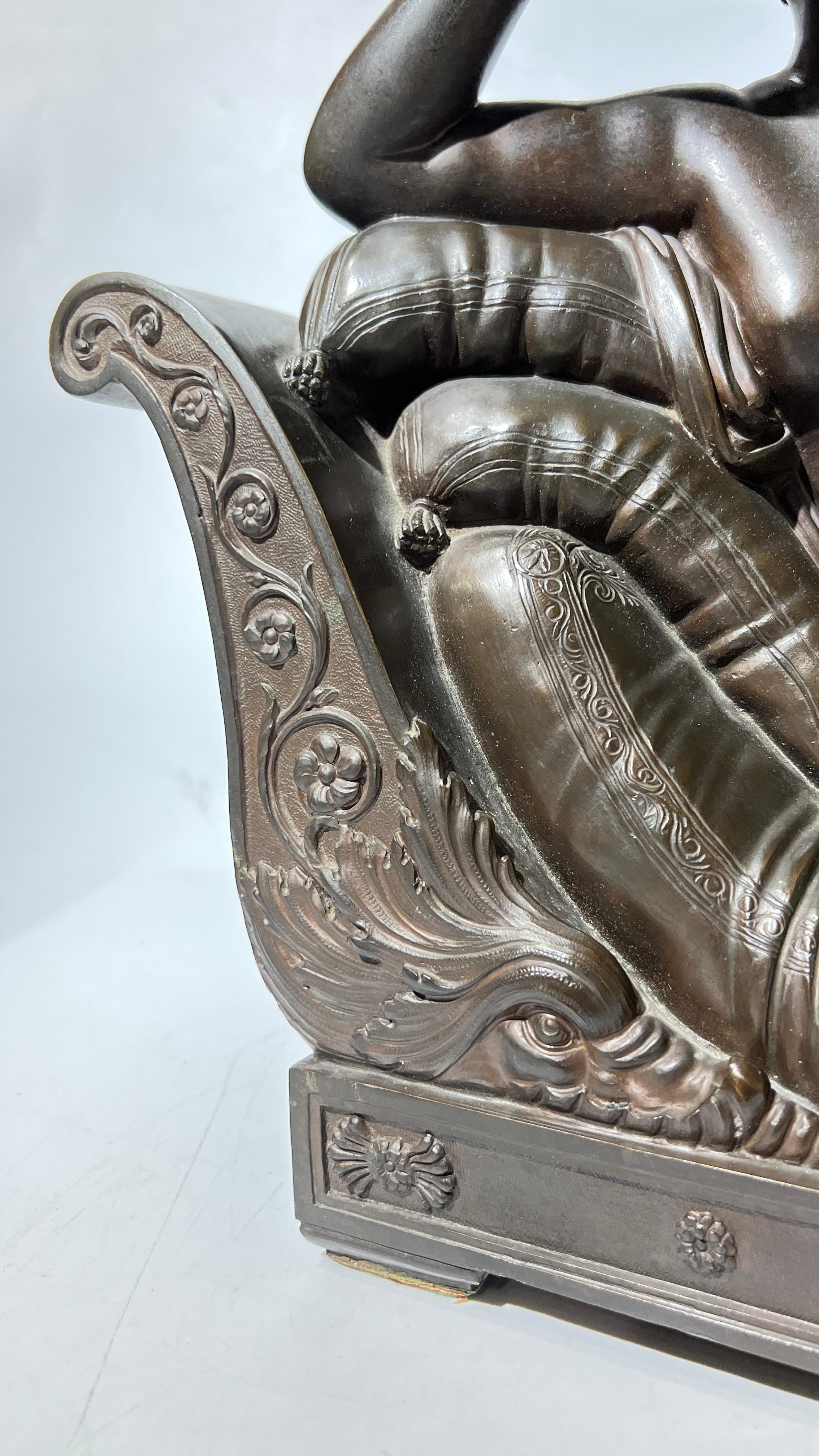 Patchwork Pauline Bonaparte en bronze représentant Vénus Victrix d'après Antonio Canova en vente