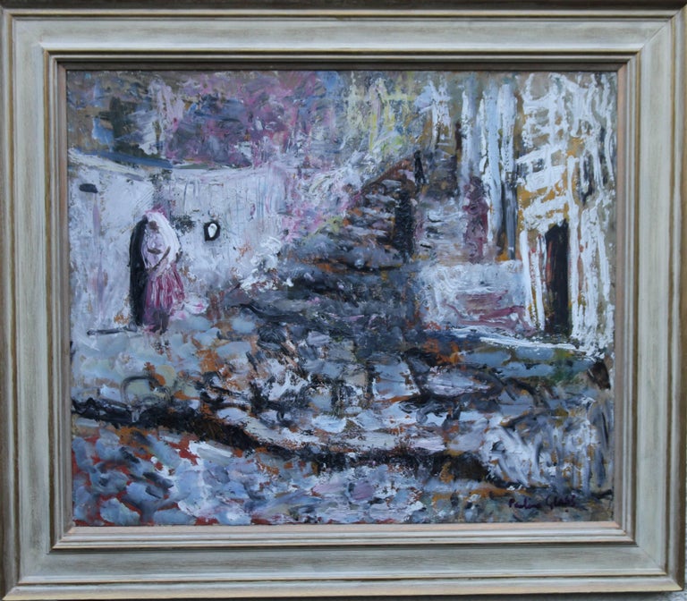 Pauline Glass Spanish Wedding British Art 1950 S Oil Painting