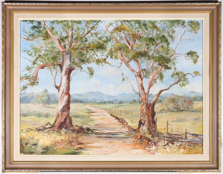 Pauline Johns Pauline Johns Framed 20th Century Oil, Off the Beaten