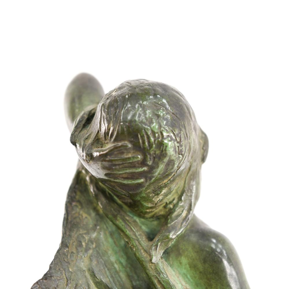 Pauline Mensch - Nu en bronze du début du XXe siècle en vente 7
