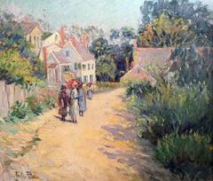 "Ladies' Sketch Club" Pauline Palmer, Female American Impressionist Provincetown