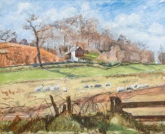 Pauline Plummer (b.1933) - 1990 Oil, The Cottage, Honing Common, North Walsham