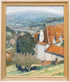 Pauline Plummer (b.1933) - 1994 Oil, Autumn in the Valley of the Lot