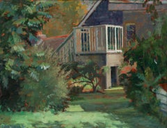Pauline Plummer (b.1933) - 2001 Oil, A Garden View