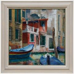 Pauline Plummer (geb. 1933) - 2003 Öl, Rio del Melcanton