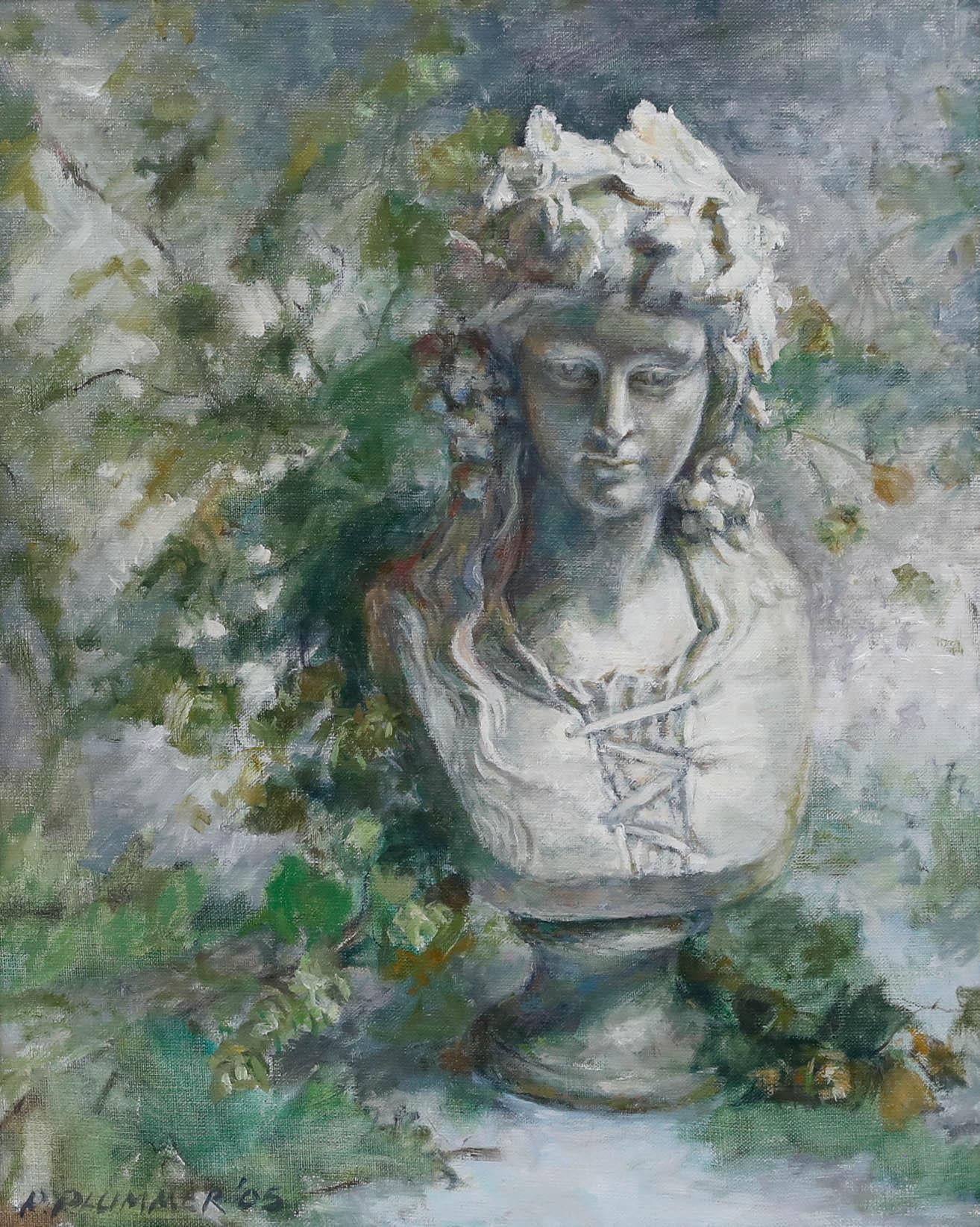 Pauline Plummer (b.1933) - 2005 Oil, Hop Queen For Sale 1
