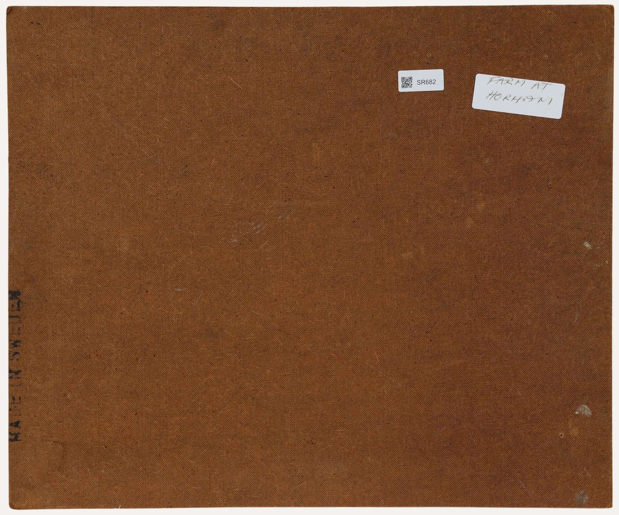 Pauline Plummer (geb. 1933) - 20. Jahrhundert Öl, Bauernhof in Horham im Angebot 2