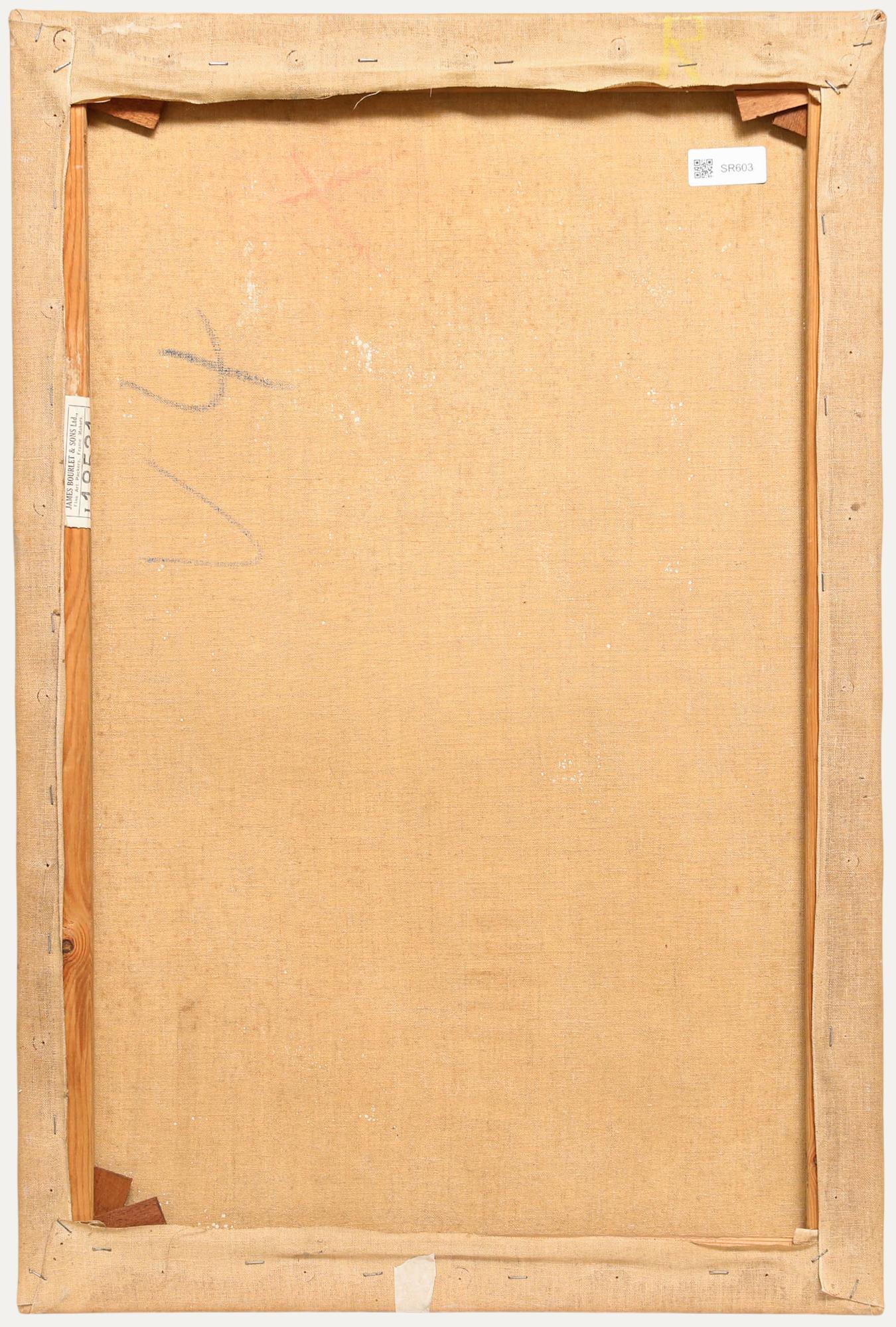 Pauline Plummer (nata nel 1933) - Olio del XX secolo, Patchwork in vendita 2