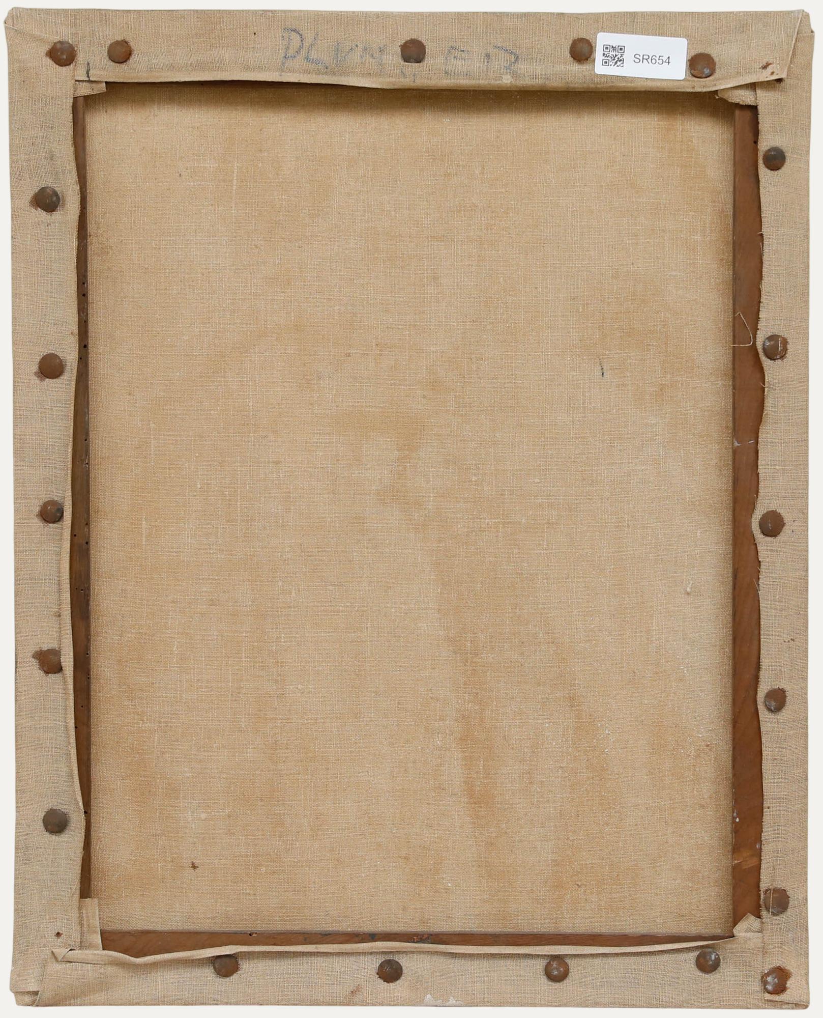 Pauline Plummer (nata nel 1933) - Olio del XX secolo, Ritratto di un vicario in vendita 2