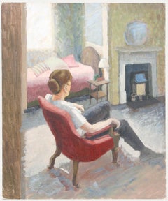 Pauline Plummer (née en 1933) - 20e siècle Huile, Sonia B.