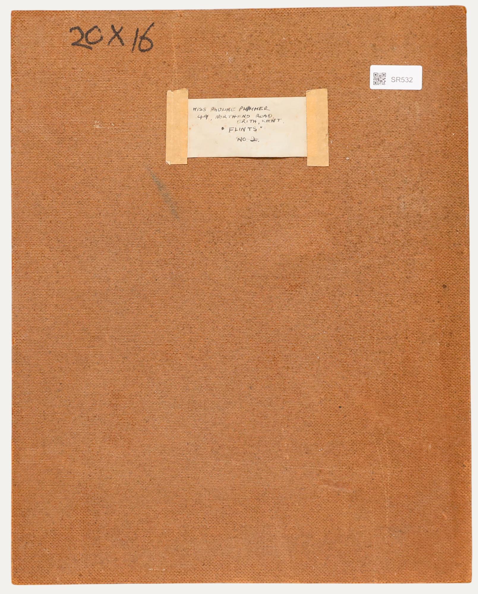 Pauline Plummer (geb. 1933) - 20. Jahrhundert Öl, Gestrüpp im Angebot 2