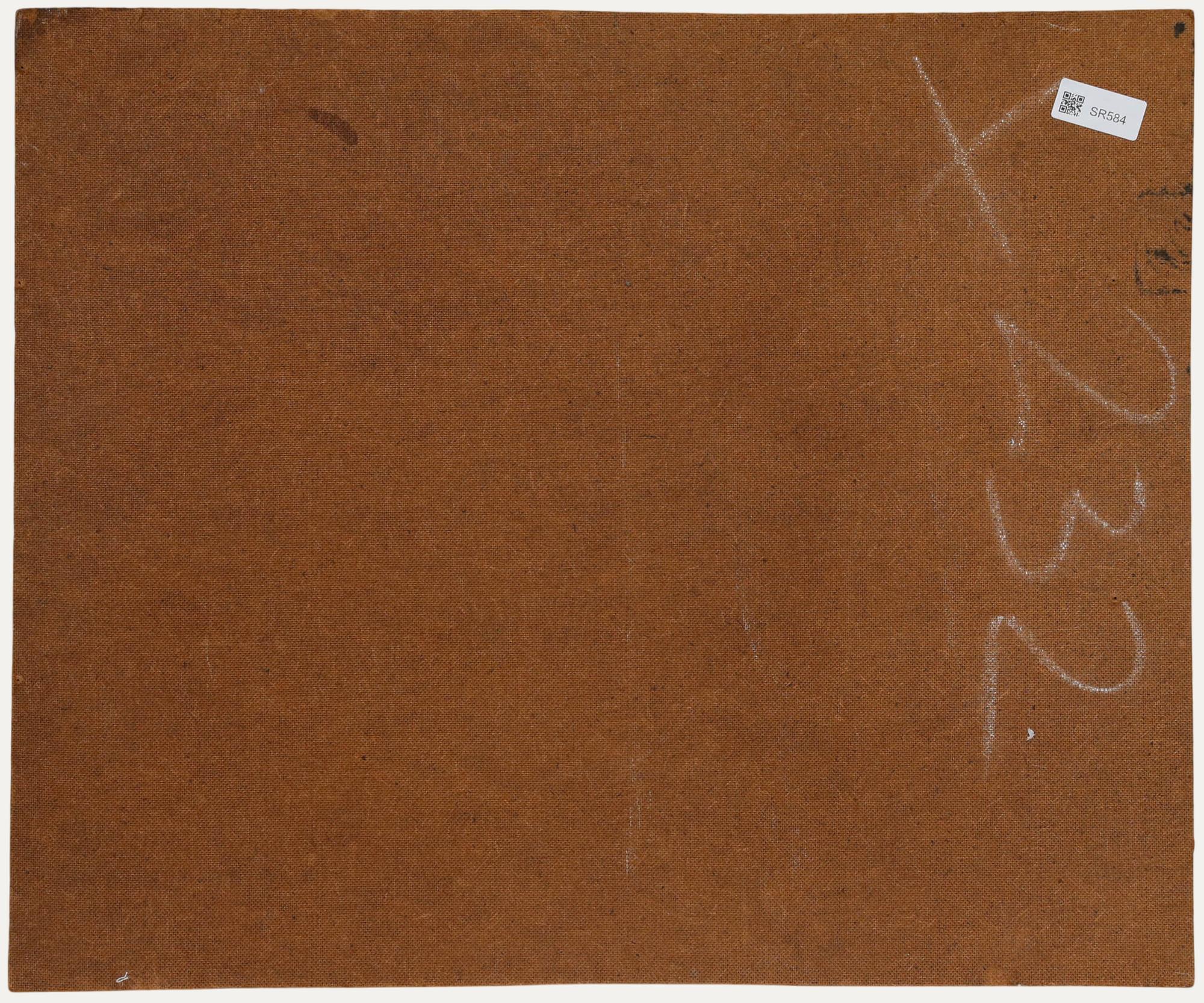 Pauline Plummer (geb. 1933) - 20. Jahrhundert Öl, Blick über eine ländliche Lane im Angebot 2