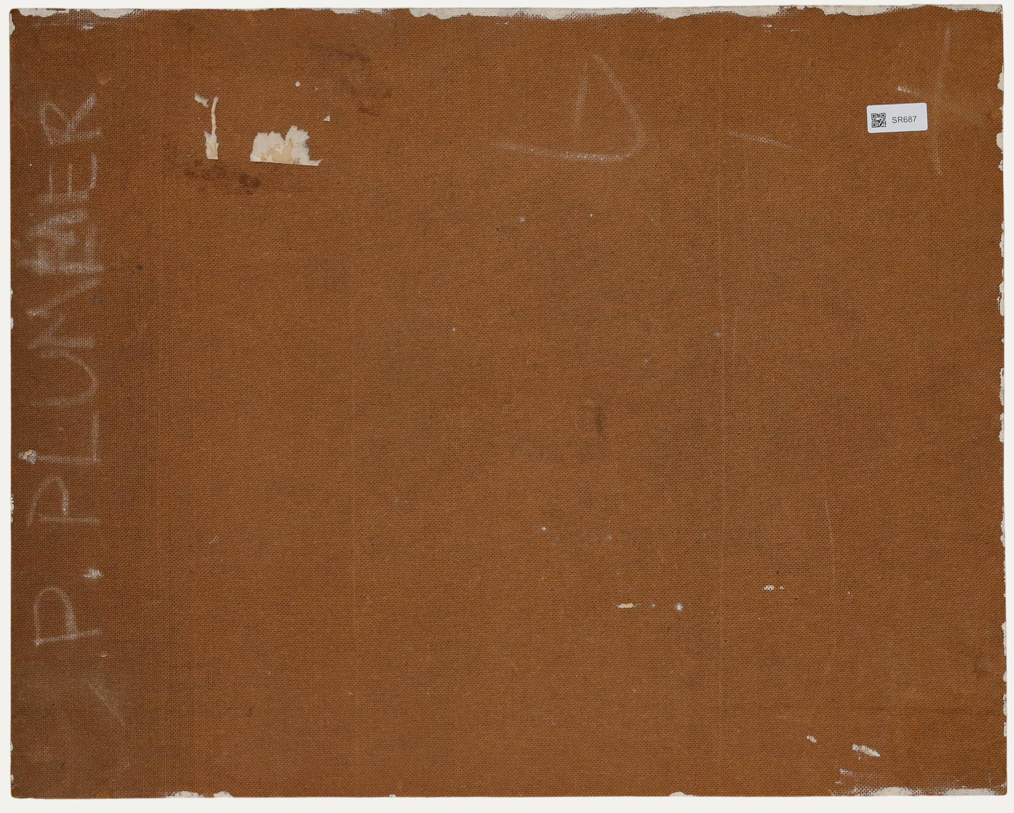 Pauline Plummer (geb. 1933) - 20. Jahrhundert Öl, Blick auf den Bauernhof im Angebot 2