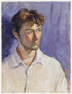 Pauline Plummer (née en 1933) - Huile contemporaine, Freddy