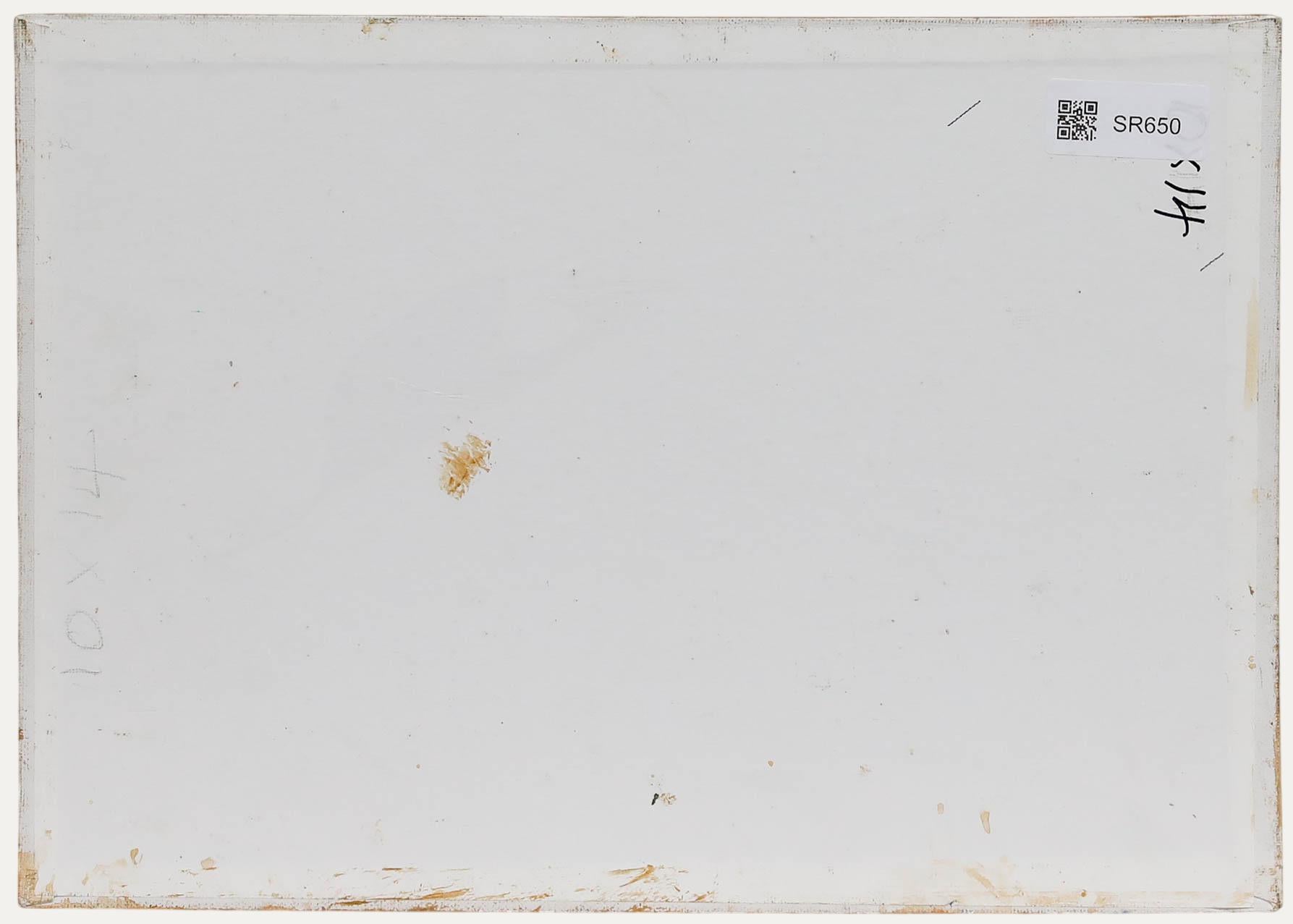 Pauline Plummer (geb. 1933) - Zeitgenössisches Öl, Obstschale und weiße Blumen im Angebot 2