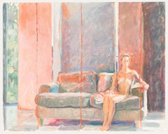 Pauline Plummer (b.1933) - Contemporary Oil, In the Summer Heat