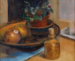 Pauline Plummer (b.1933) - Framed Contemporary Oil, Egremont Russets