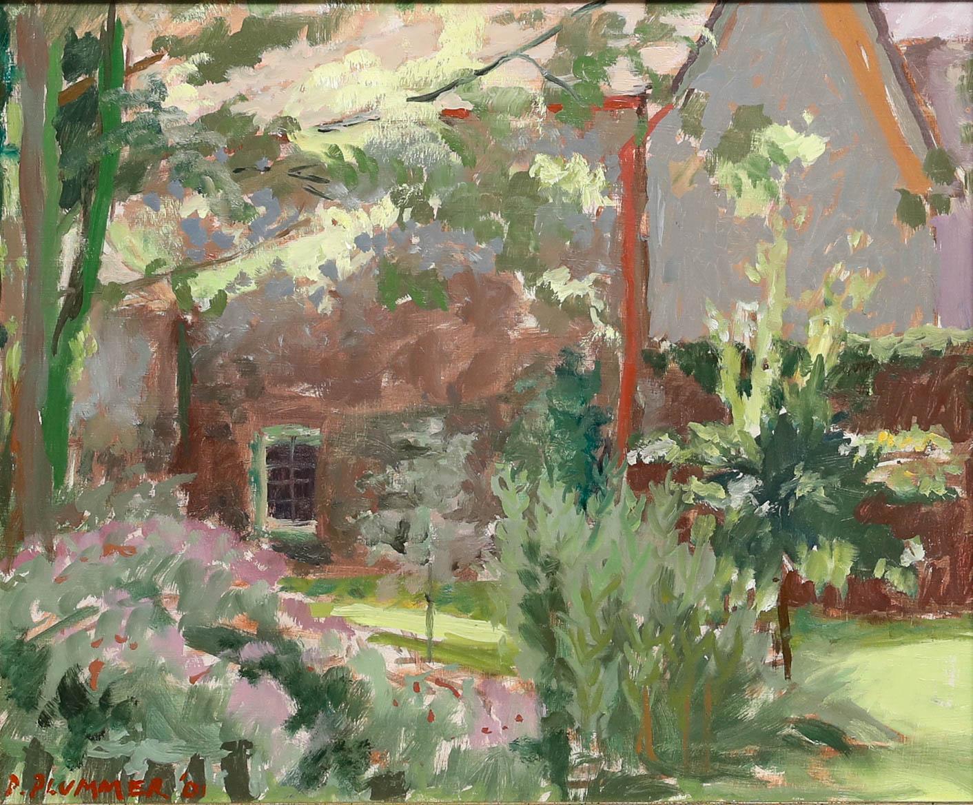 Pauline Plummer (b.1933) - Framed Contemporary Oil, Small Window at Blyth For Sale 1