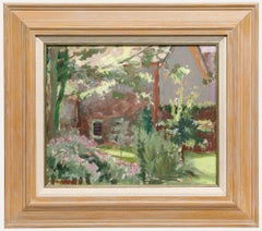 Pauline Plummer (b.1933) - Framed Contemporary Oil, Small Window at Blyth
