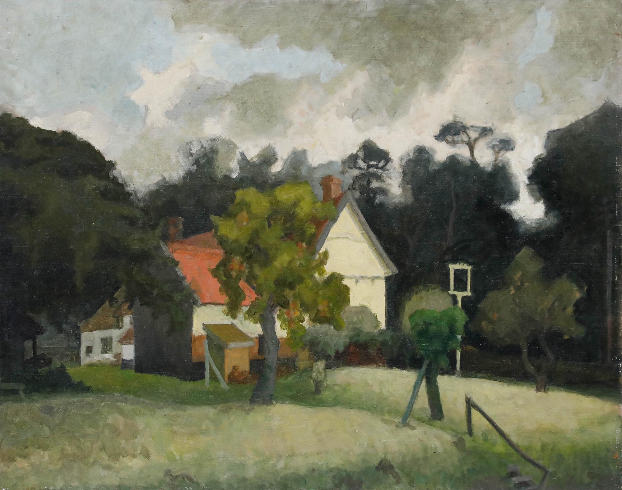 Pauline Plummer (b.1933) - Mid 20th Century Oil, The Old Inn For Sale 1