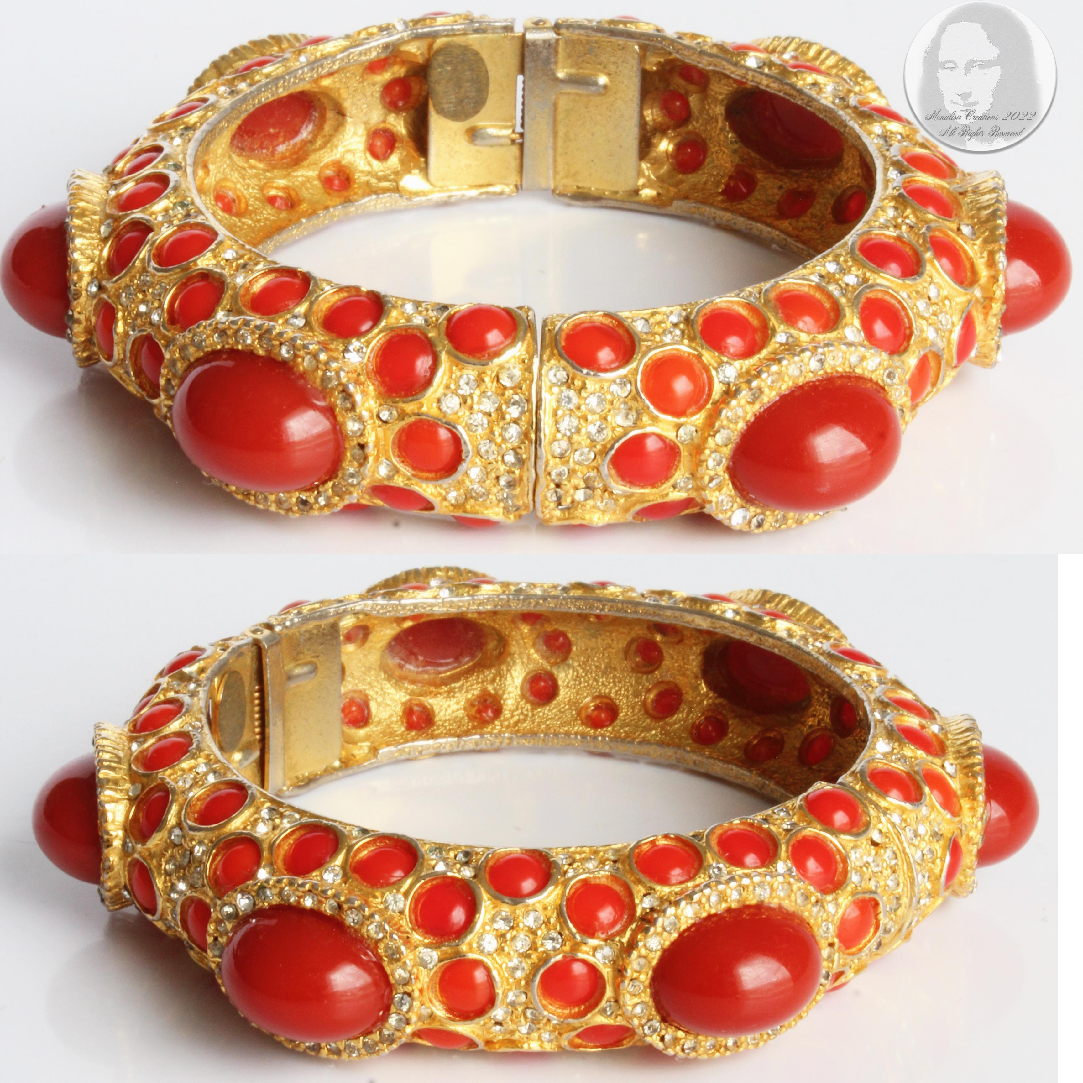 Pauline Rader ensemble collier pendentif, bracelet à pinces et bague vintage des années 70 en vente 8