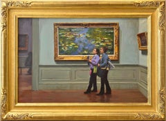 Strolling Past Water Lilies