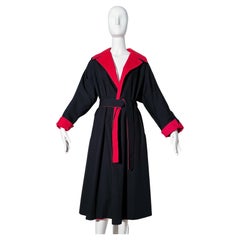 Pauline Trigere Reversible Belted Trench Coat 