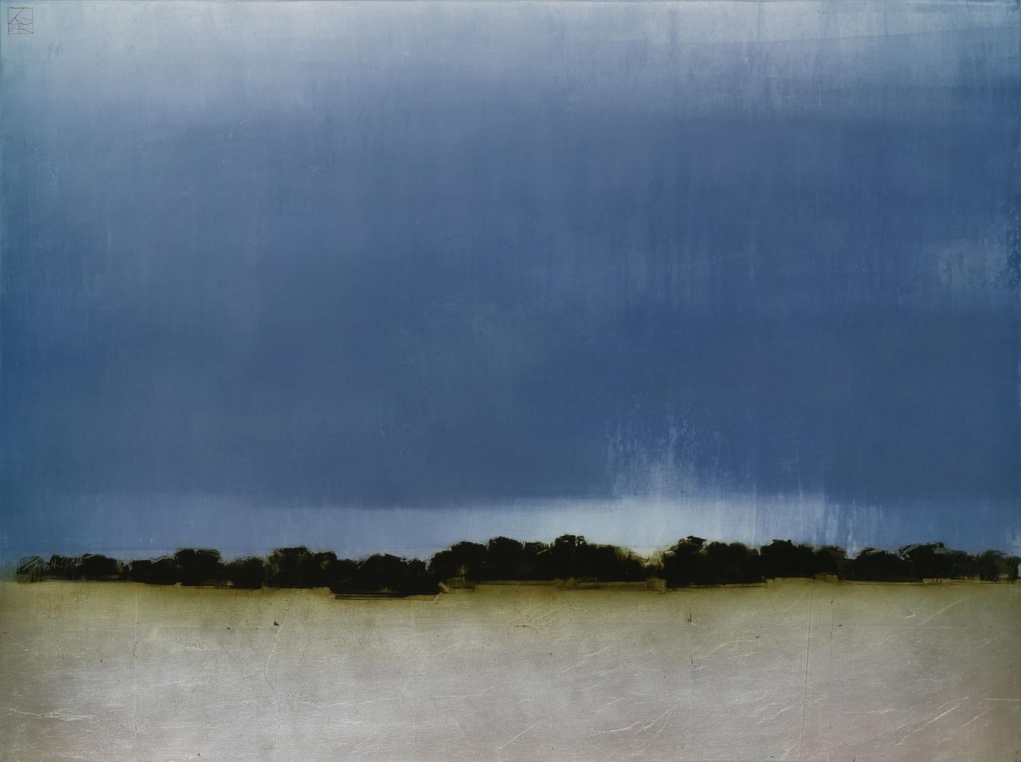 Pauline Ziegen Landscape Painting - As Light Fades