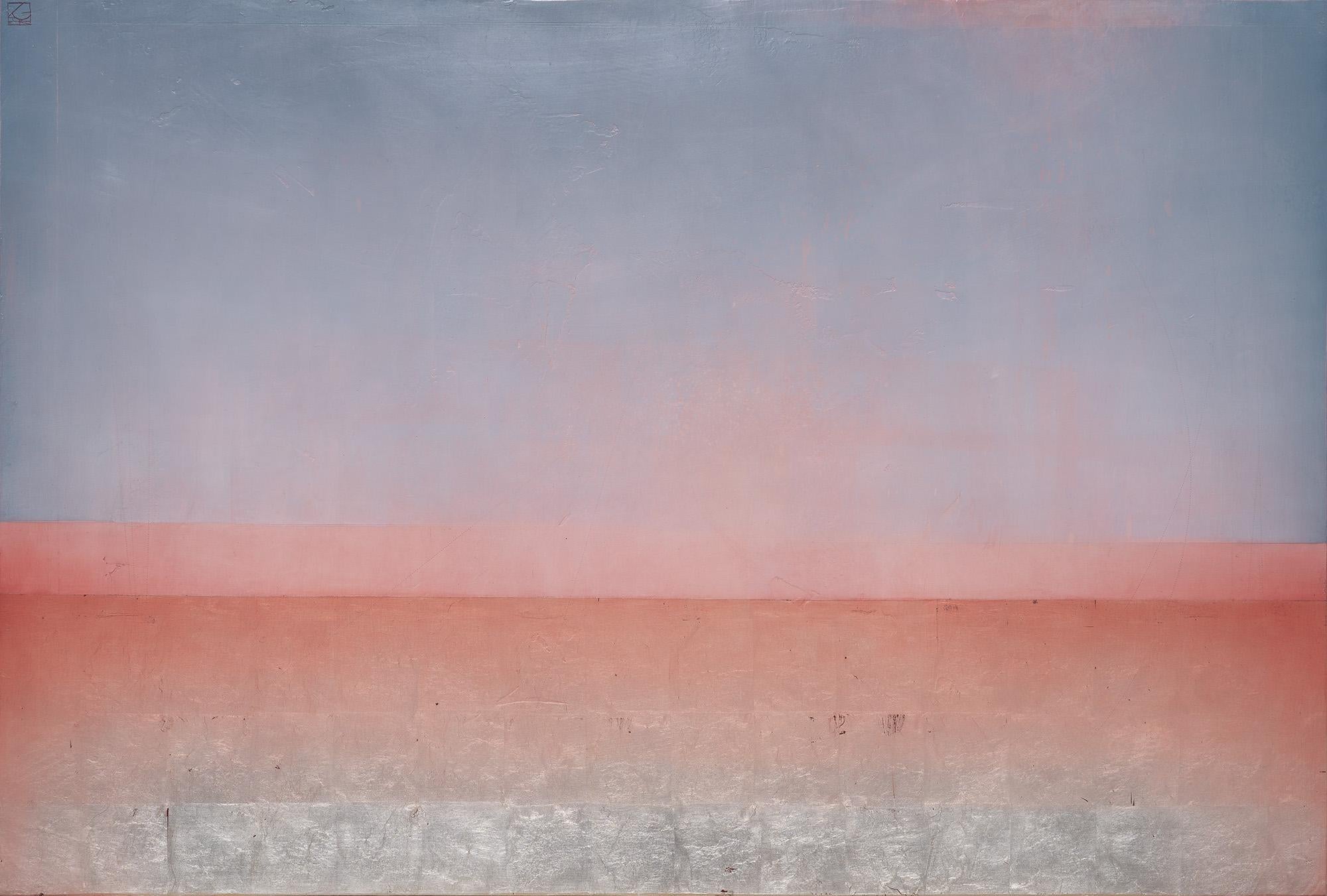 Landscape Painting de Pauline Ziegen - Luz gastada