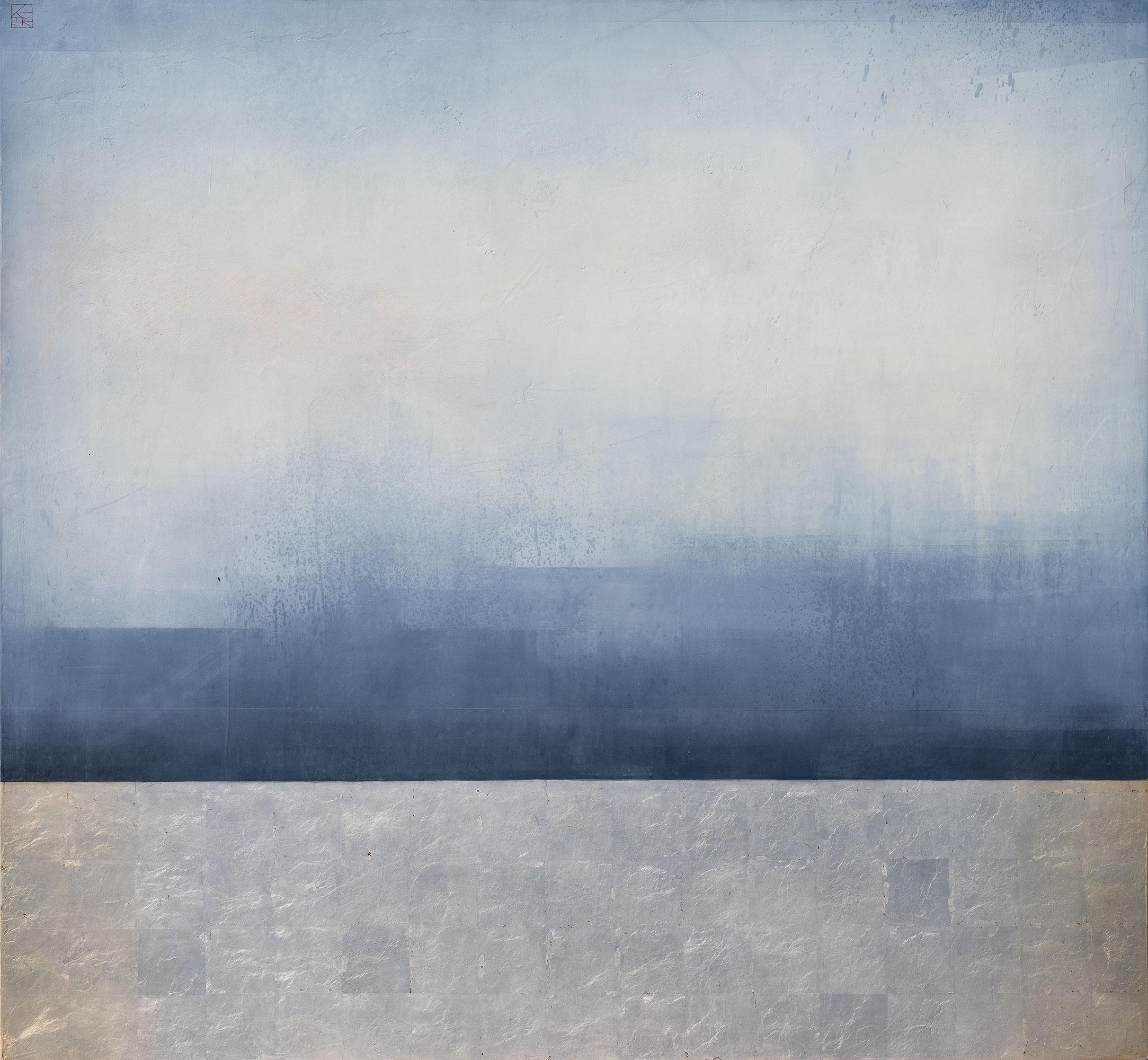 Contemporary Oil on Panel: The Character of Rain, Unframed Artwork