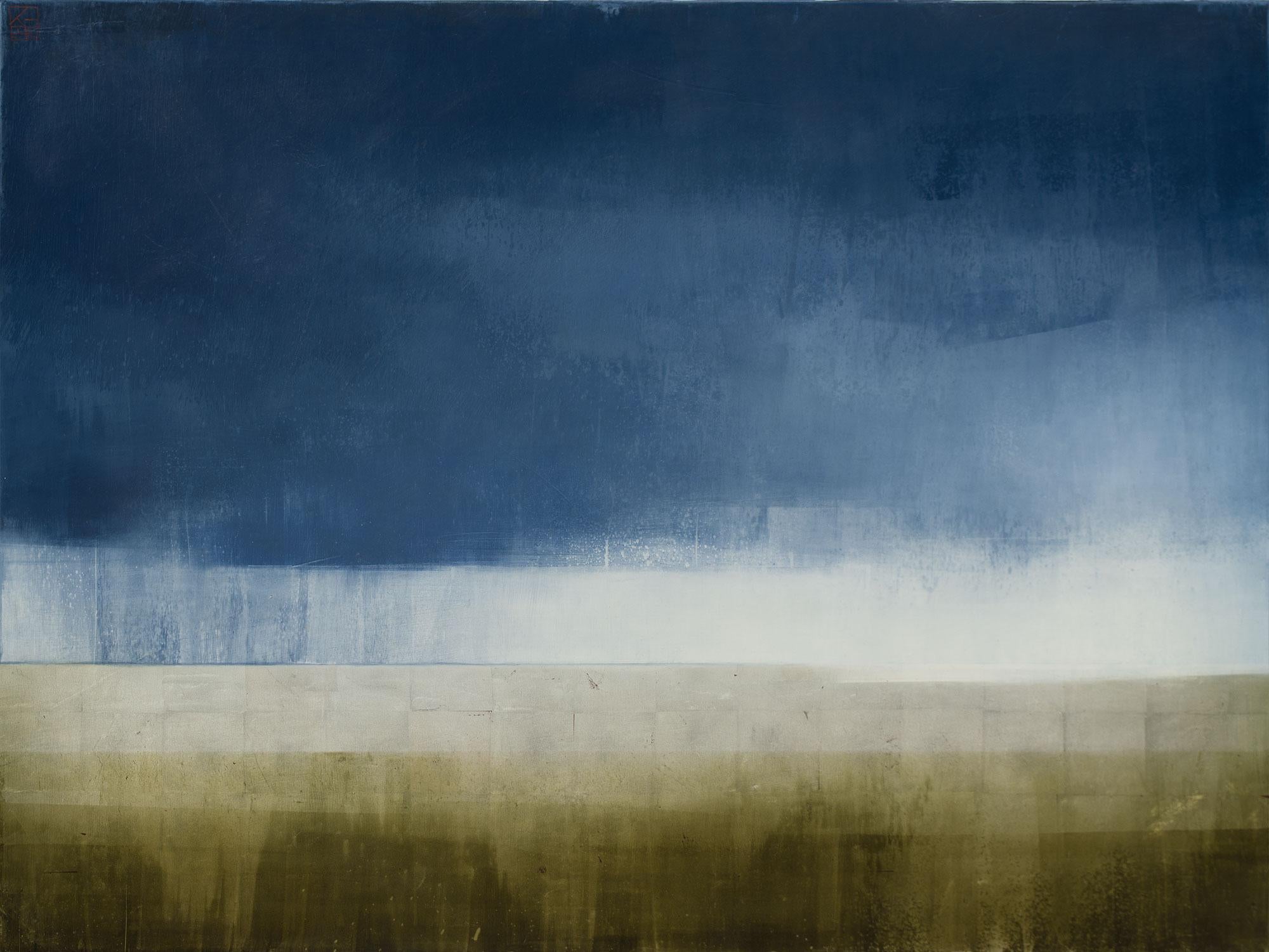 Pauline Ziegen Landscape Painting - The Sky has an Opening