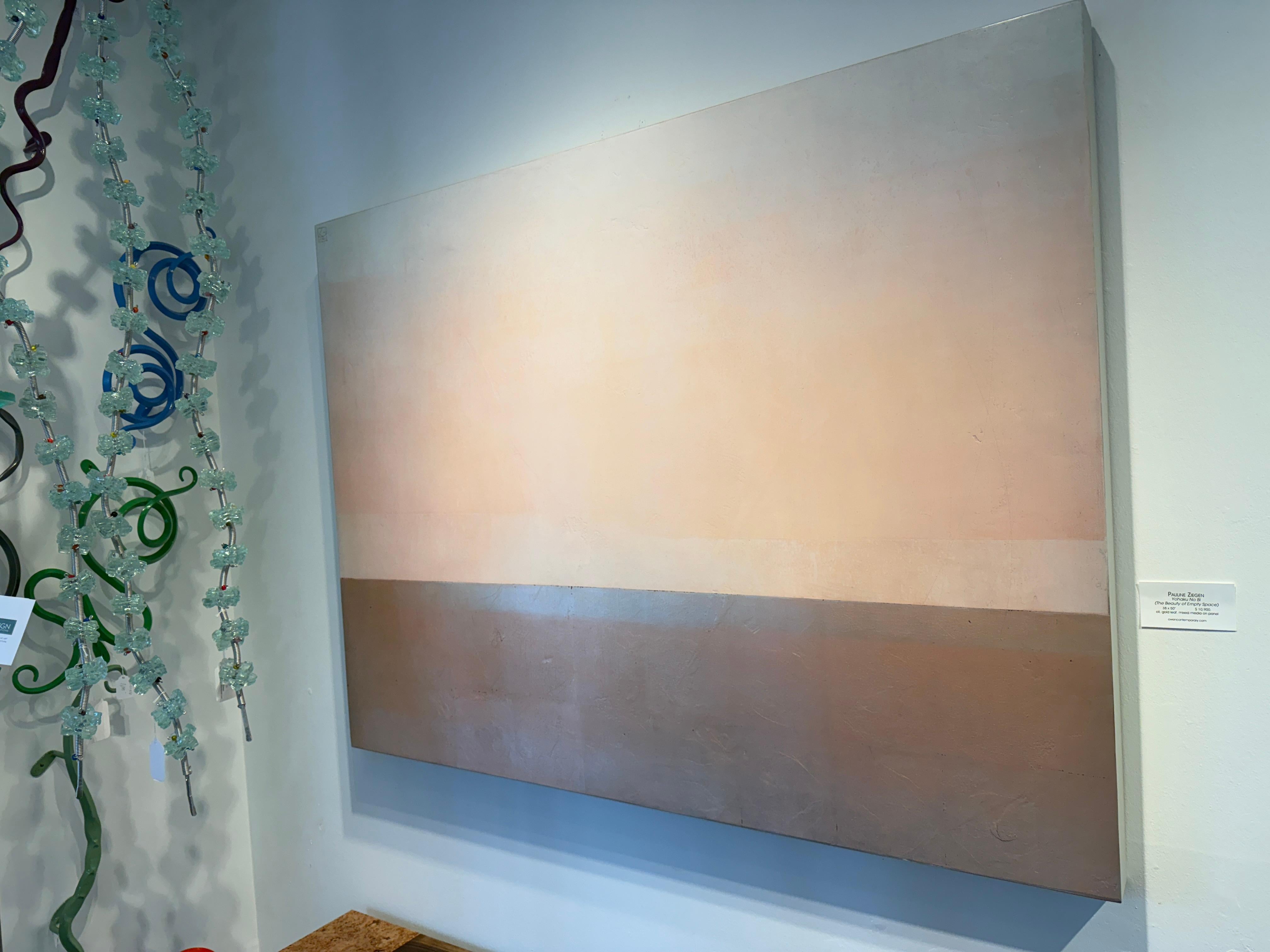 Yohaku No Bi (La belleza del espacio vacío) - Painting de Pauline Ziegen