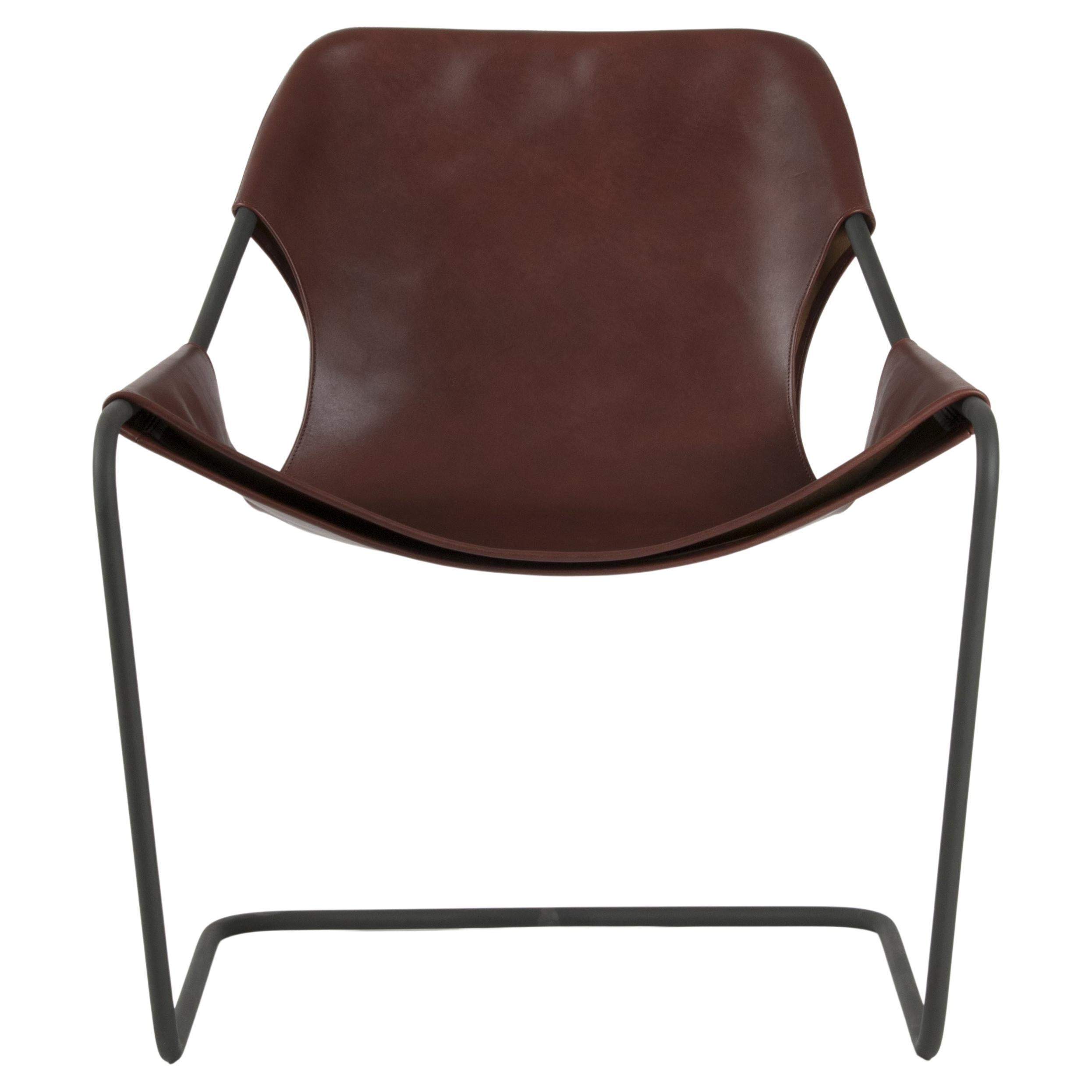 Paulistano Leather Chair by Objekto