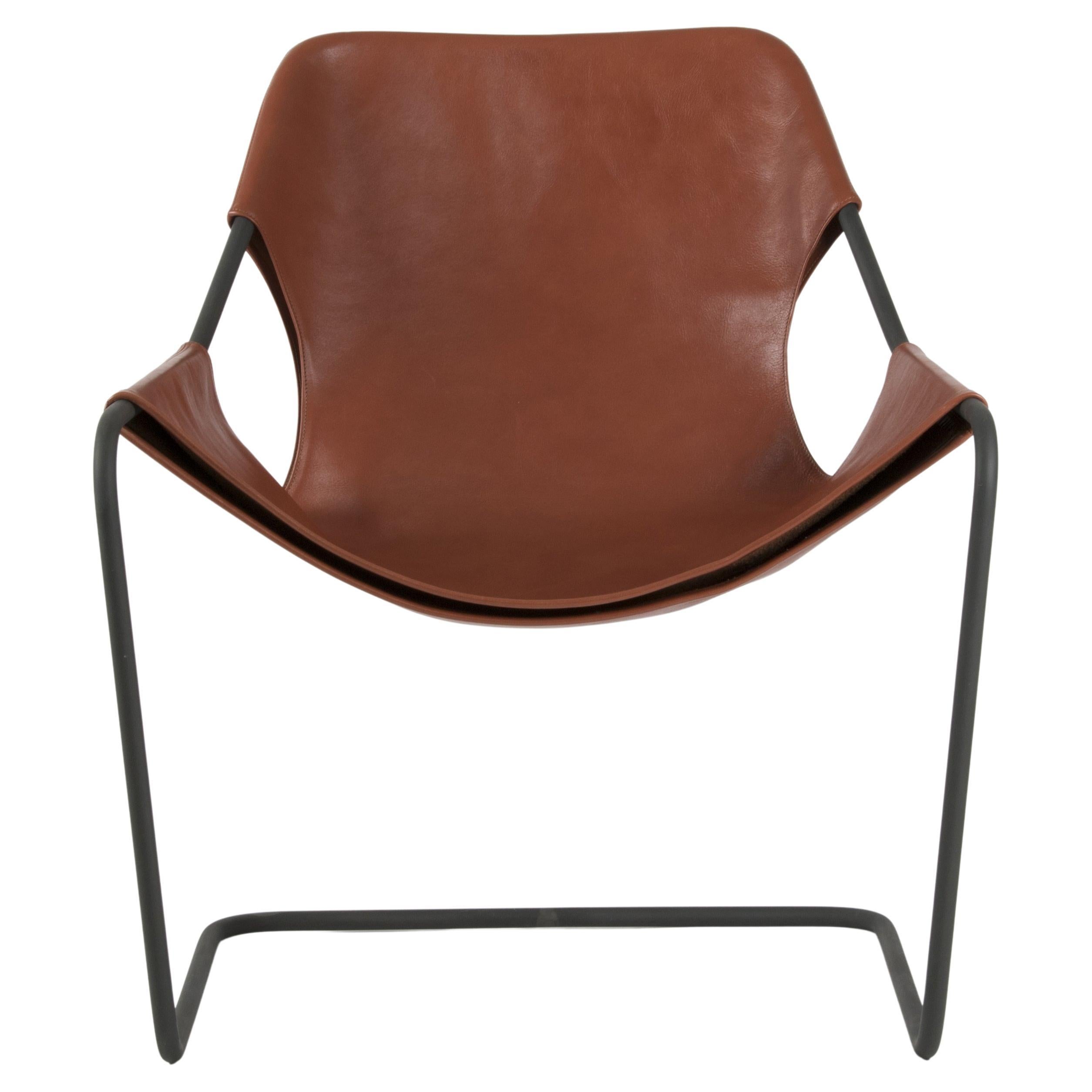 Paulistano Leather Chair by Objekto
