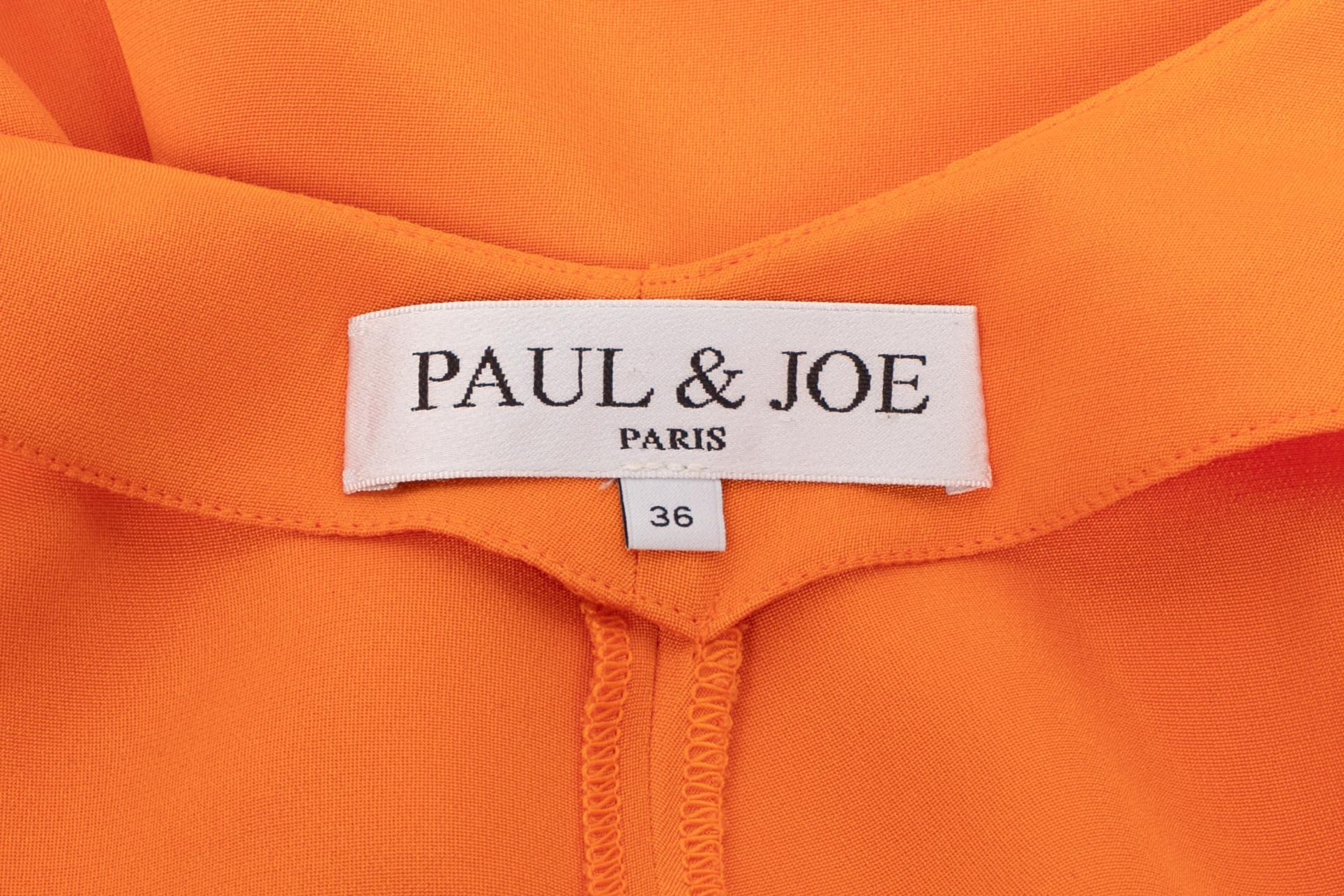 Paul&Joe orange jumpsuit For Sale 2