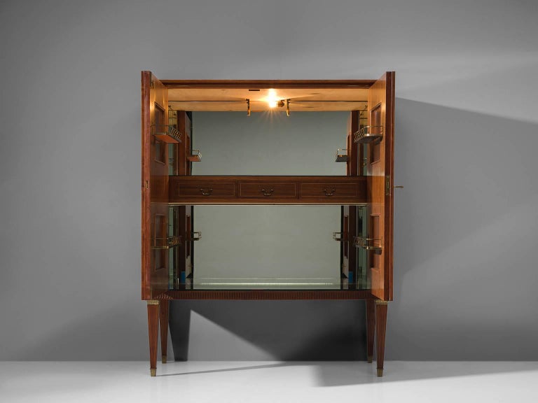 Paolo Buffa Large Liquor Cabinet For Sale at 1stdibs