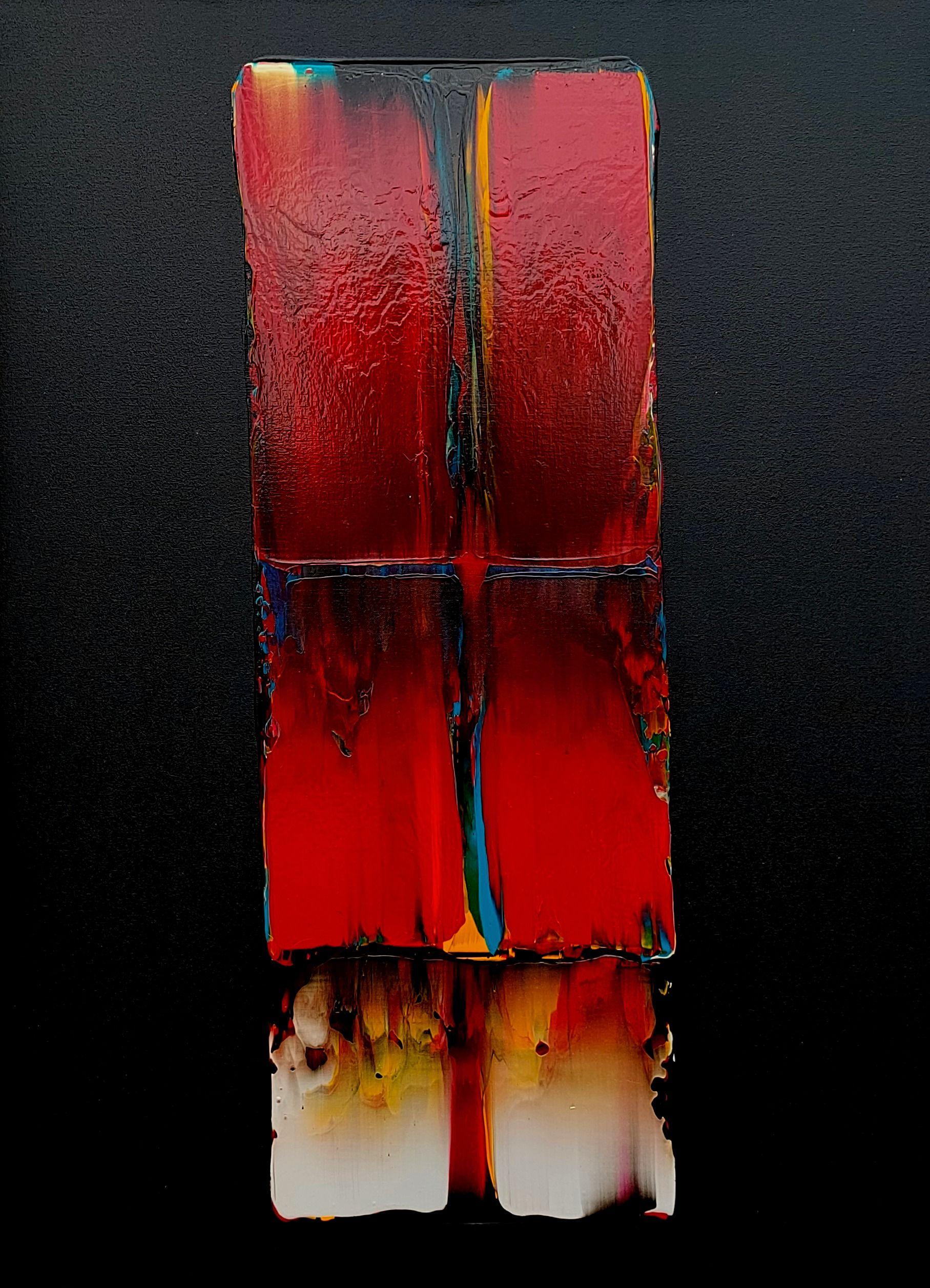 paulo ferreira Abstract Painting - Exultation 3, Painting, Acrylic on Canvas