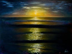 Dawn - satoshi 1, Painting, Oil on Canvas