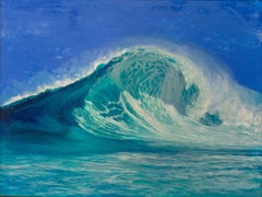 Fibonacci's wave, Painting, Oil on Canvas
