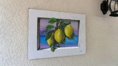 "Fragrance of Lemon Trees", Painting, Oil on Canvas