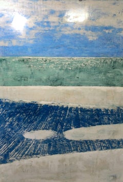 „Tide Pool“, Gemälde, Acryl auf MDF-Platte
