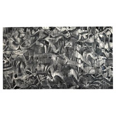 Paulo Machado Pintura acrílica contemporánea a gran escala - Movimiento gris nº 1