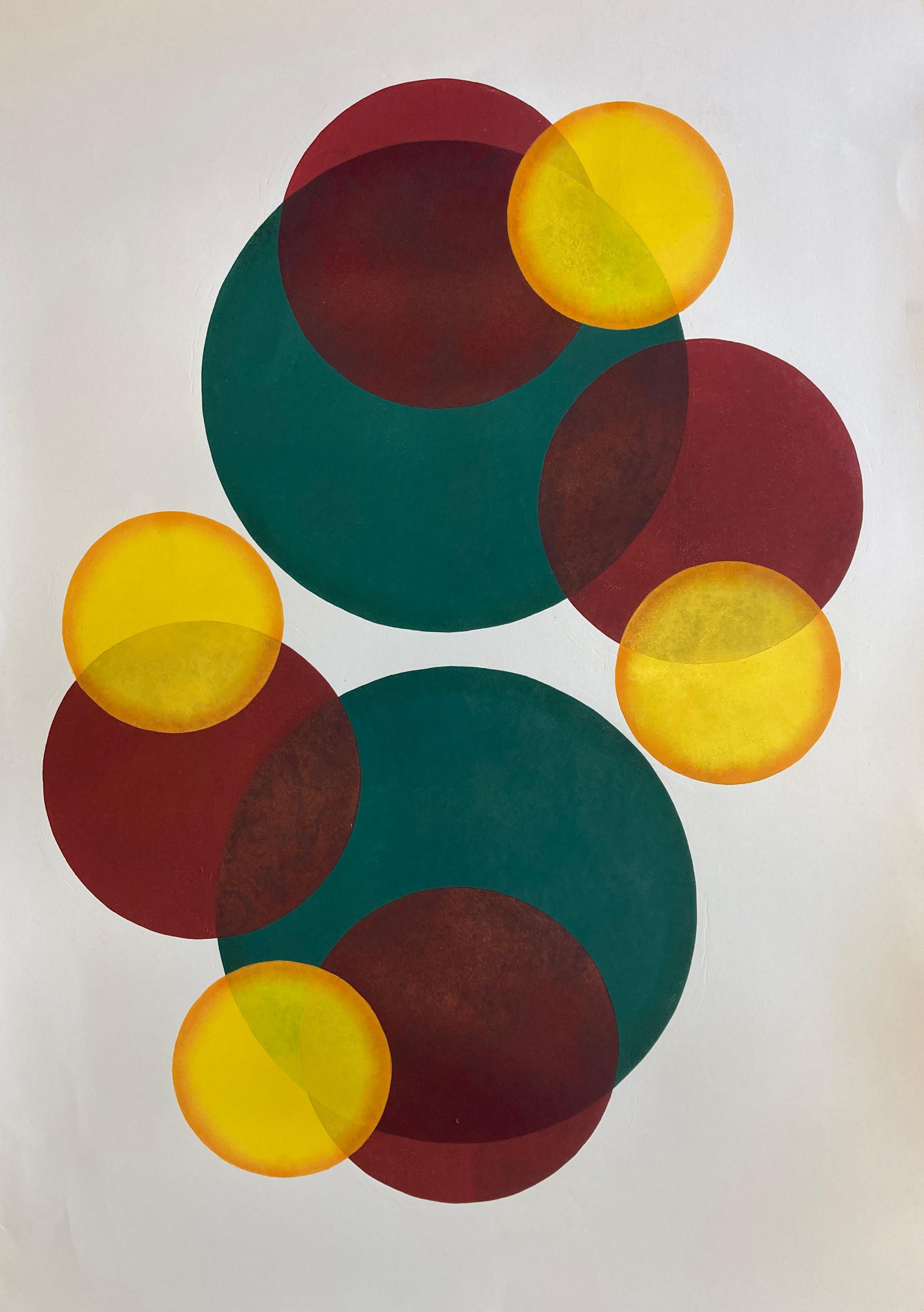 Paulo Wellman Abstract Print - Separation I