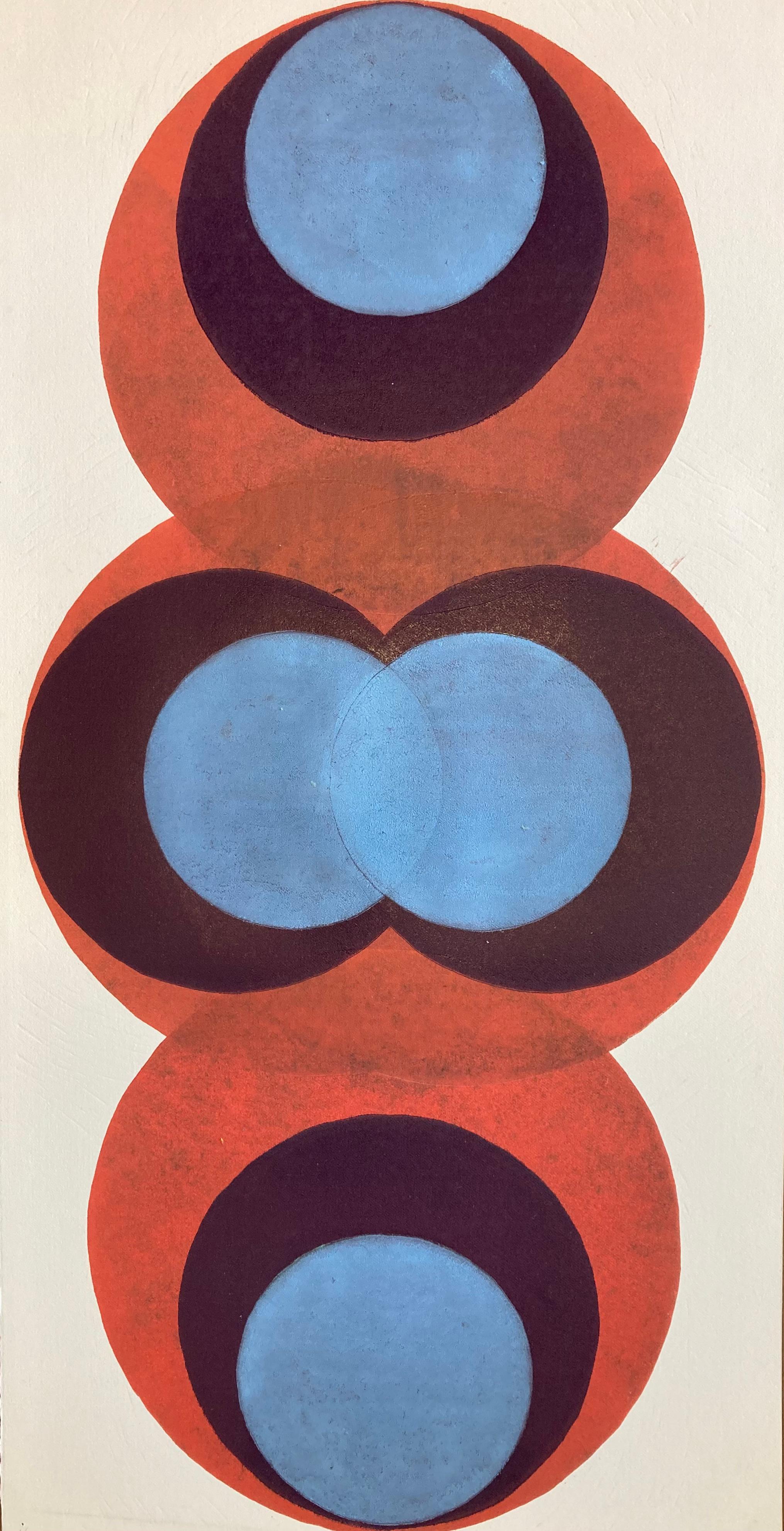 Paulo Wellman Abstract Print - Union II